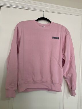 Victoria’s Secret Pink Crewneck Pullover Sweatshirt Small Pink Friday